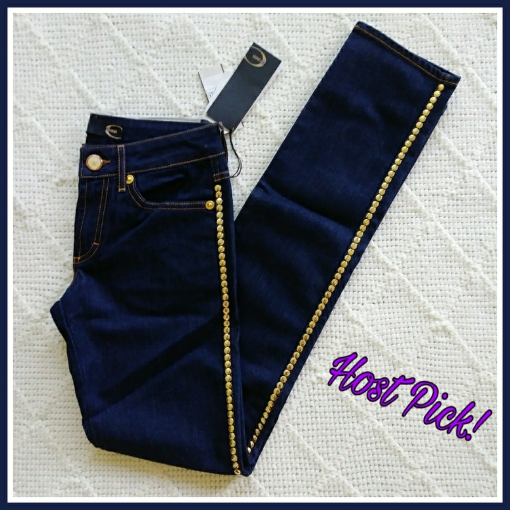 SALE! NWT Auth Roberto Just Cavalli Bling Jeans